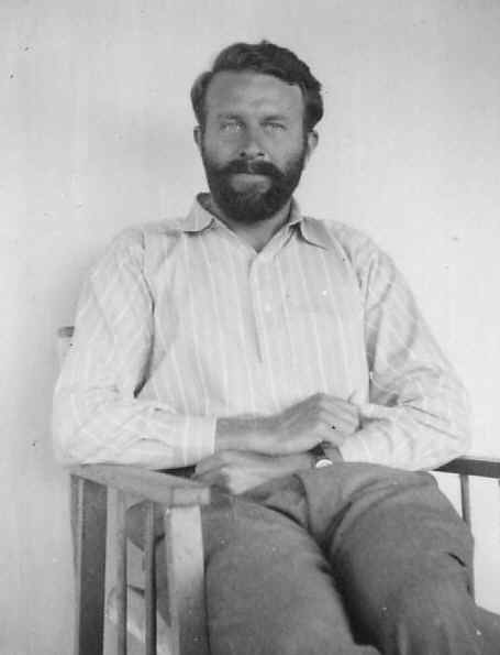 Richard (Tim) Dening in Mwinilunga 1948