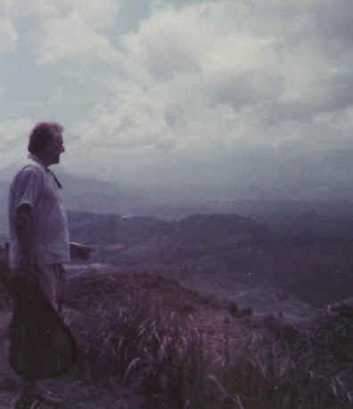 Collecting butterflies - Balutota Pass, Sri Lanka in 1976