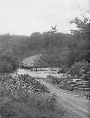 The bridge before repair.