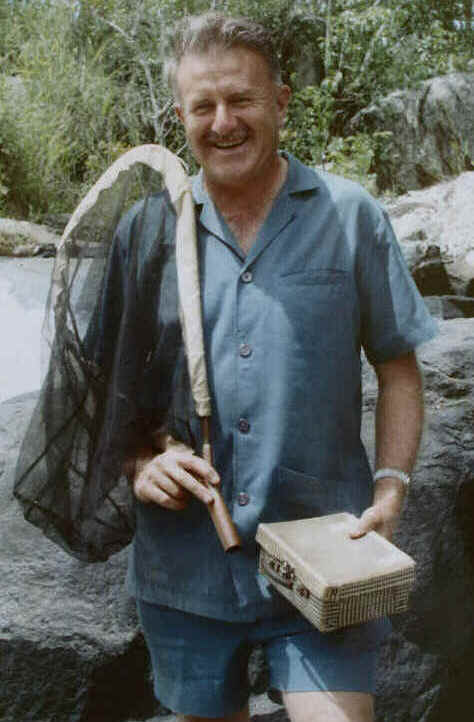 Richard Cranmer Dening, collecting in Zambia