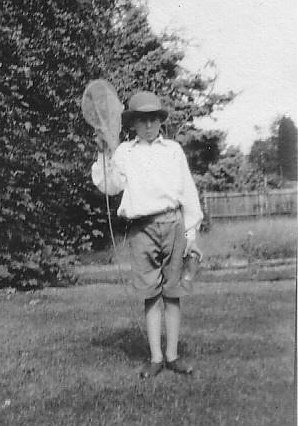 Tim Dening as a boy.