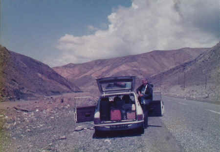 Picnic stop in Eastern Anatolia.