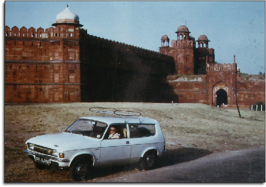 The Red Fort in Delhi