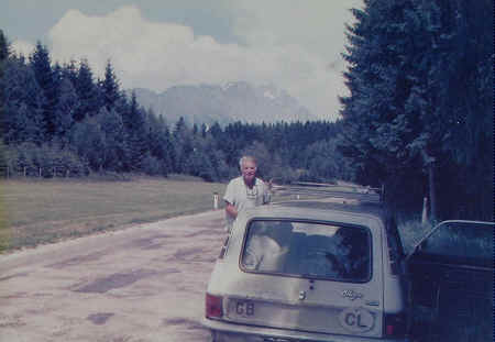 Picnic stop near St Michael.