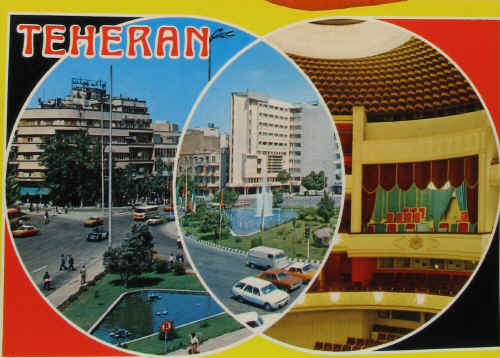 Tehran postcard.