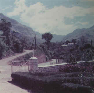 View from the Belihul Oya Hotel, Sri Lanka