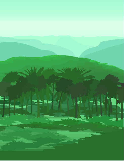 Distribution within the Rainforest Biome.